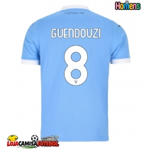 Camisa de Futebol Lazio Matteo Guendouzi #8 Equipamento Principal 2025-26 Manga Curta